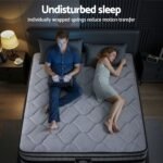 Giselle Bedding 34cm Queen Mattress Hybrid, Pocket Spring Bed Mattress - Image 7