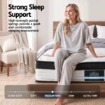 Giselle Bedding 31cm Mattress Euro Top Queen - Image 3
