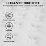 Giselle Bedding 31cm Mattress Euro Top Queen - Image 6
