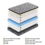 26cm Giselle Mattress King Single Latex Foam Mattresses - Image 5