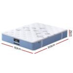 25cm Giselle Mattress Queen Bed Pocket Spring Mattresses - Image 3
