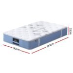 25cm Giselle Mattress Single Bed Pocket Spring Mattresses - Image 3