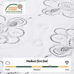 Giselle Bedding Double Mattress 30cm Pocket Spring Euro Top Medium Firm Foam - Image 8