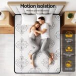 Giselle Bedding Double Mattress 30cm Pocket Spring Euro Top Medium Firm Foam - Image 9