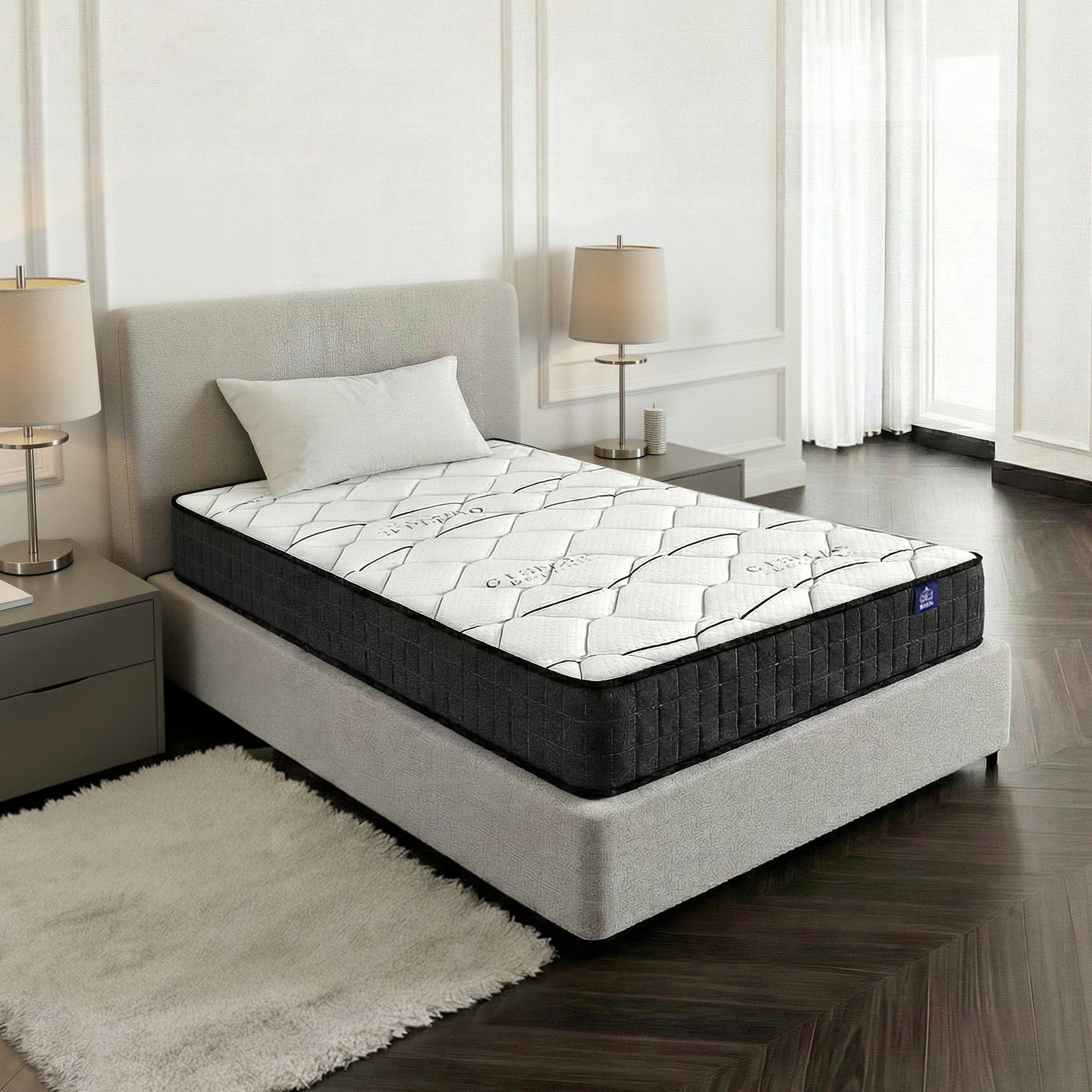 MATTRESS-GLAY-S-202601071810-00 Giselle Bedding 16cm Mattress Medium Firm Single - Image 1