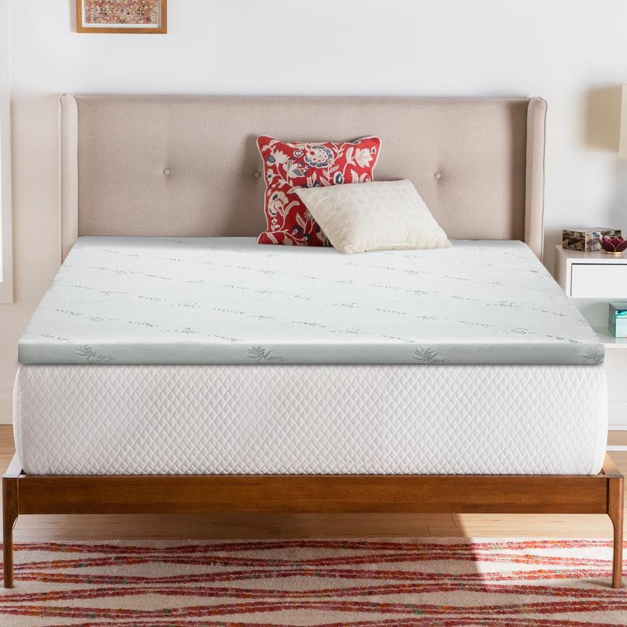 MATTRESS-TOP-C-GEL-5-D-202502281418-00 Giselle Bedding Memory Foam Mattress Topper Cool Gel 5cm Double - Image 1