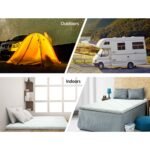 Giselle Bedding Memory Foam Mattress Topper Cool Gel 5cm Double - Image 6