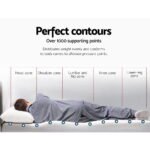 Giselle Bedding Memory Foam Mattress Topper Cool Gel 8cm Double - Image 3