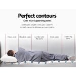 Giselle Bedding Memory Foam Mattress Topper Cool Gel 8cm Queen - Image 3
