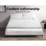Giselle Bedding Memory Foam Mattress Topper Egg Crate 5cm King - Image 5