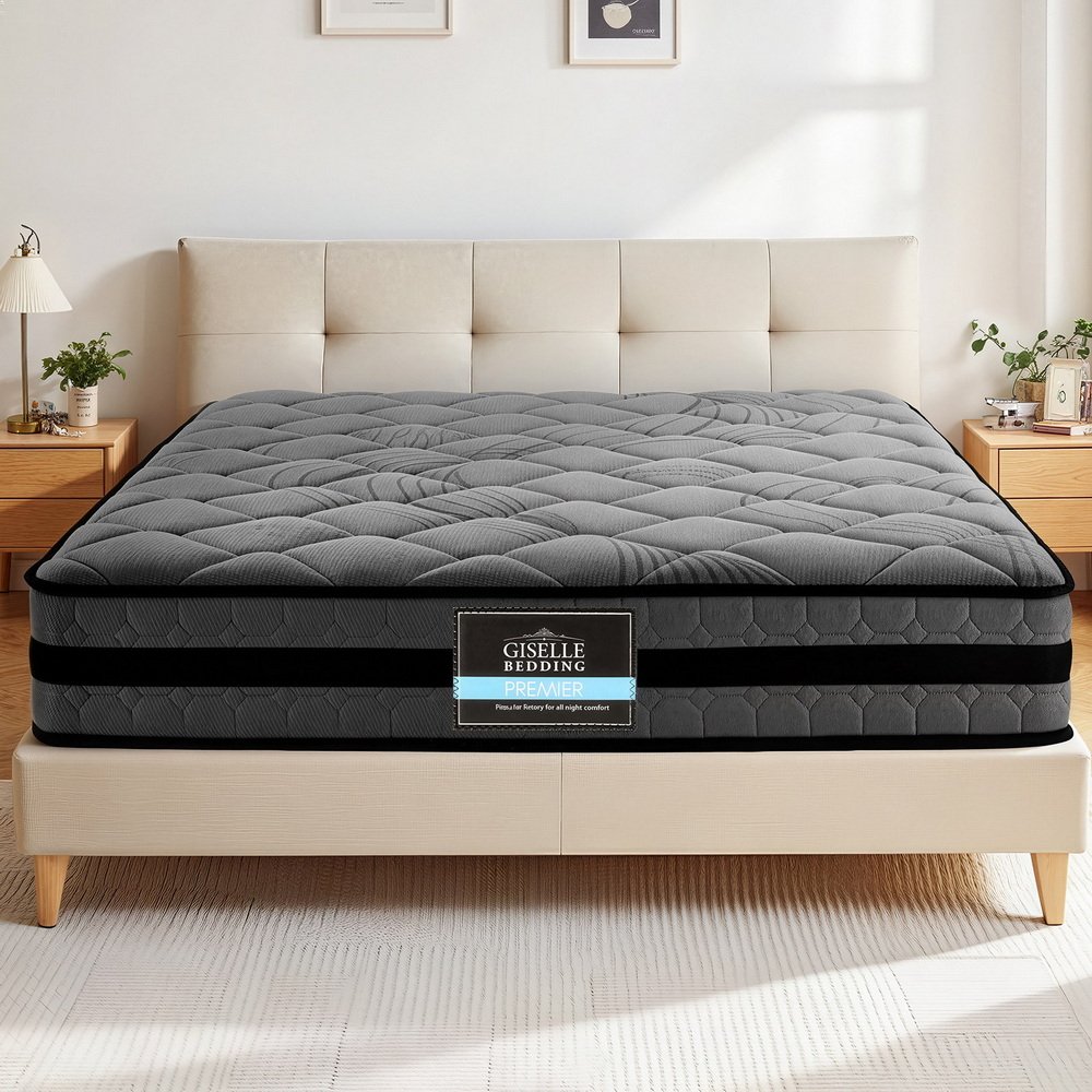 MATTRESS-TT22-D-202510312100-00 Giselle Bedding 22cm Mattress Medium Firm Double - Image 1