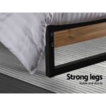 Artiss Bed Frame Single Size Metal Bed Frame DANE - Image 7