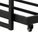 Artiss Bed Frame 2x Single Size Metal Trundle Daybed DEAN - Image 4