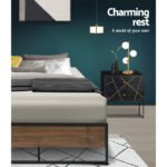 Artiss Bed Frame Metal Bed Frame Bed Base OSLO - King Single - Image 5