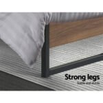Artiss Bed Frame Metal Bed Frame Bed Base OSLO - Single - Image 6
