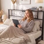 Artiss Queen Bed Frame with Charging Station & Storage Drawers Metal - Image 8