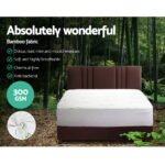 Giselle Bedding Mattress Protector Bamboo Double - Image 4