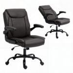 Artiss Executive Office Chair Mid Back Brwon