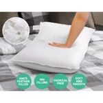 Giselle Bedding Duck Feather Down Pillow Twin Pack - Image 4