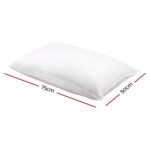 Giselle Bedding Goose Feather Down Pillow Twin Pack - Image 2