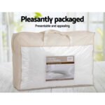 Giselle Bedding Goose Feather Down Pillow Twin Pack - Image 6
