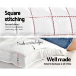 Giselle Bedding 5cm Bamboo Pillowtop Mattress Topper 1000GSM Mattress Pad for Back Pain Relief Washable Breathable Protector with 45cm Deep Pocket Queen - Image 5