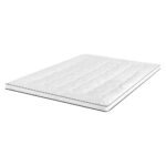 Giselle Bedding Pillowtop Mattress Topper 5cm Thick Mattress Pad for Back Pain Relief & Old Beds Machine Washable 500GSM Breathable Protector Queen - Image 7