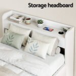 Artiss Bed Frame King Single Size with Charging Ports and 2 Drawers AURA - Image 6