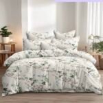 White Floral Comforter Set – 4 Pieces
